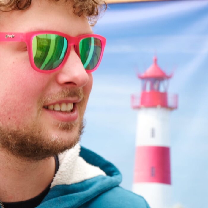 GOODR Hardloopzonnebril Flamingo's on a booze cruise