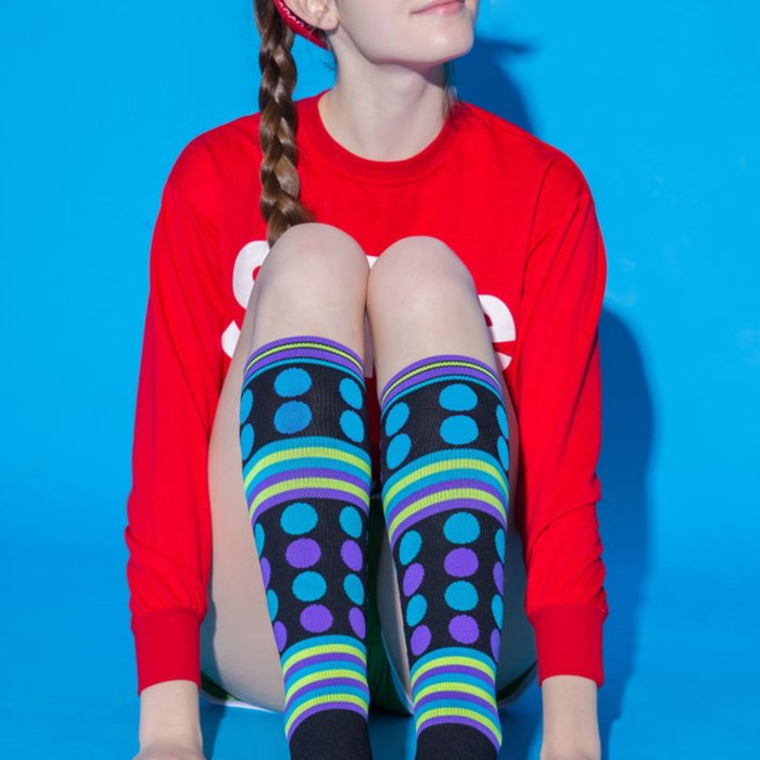 NEWZILL Compressie kousen SWAG Purple