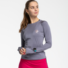 POLKA SPORT Dames hardloopshirt lange mouw Grijs