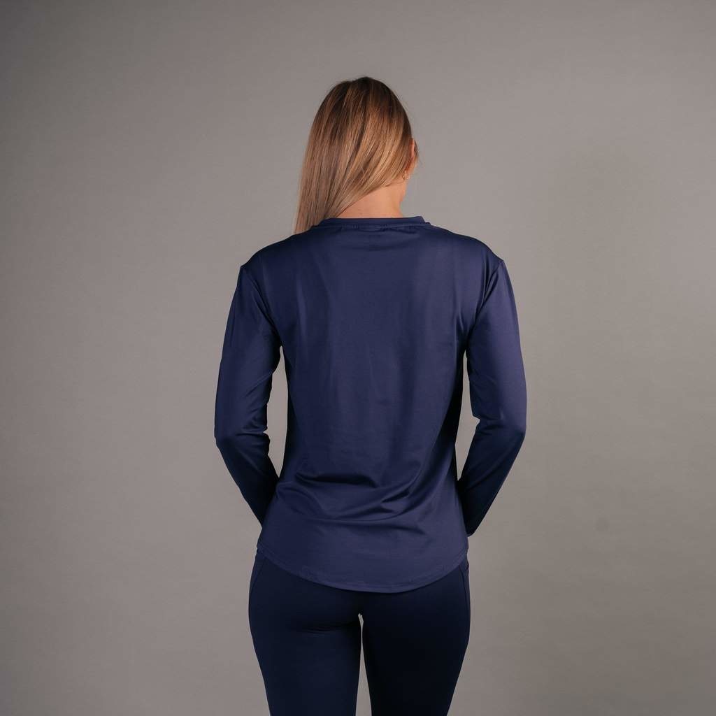 BARA Sportswear Dark blue essential longsleeve