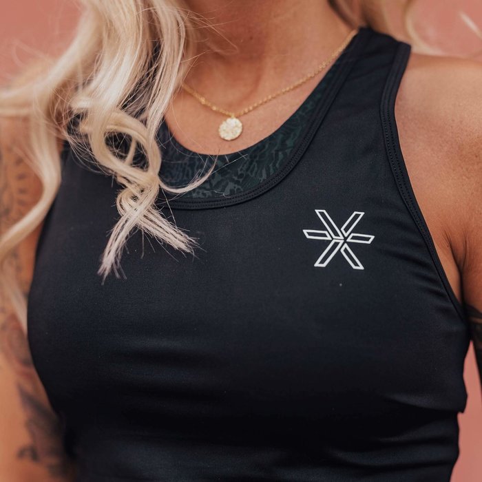 BARA Sportswear BARA ames hardloopsinglet Black Basic