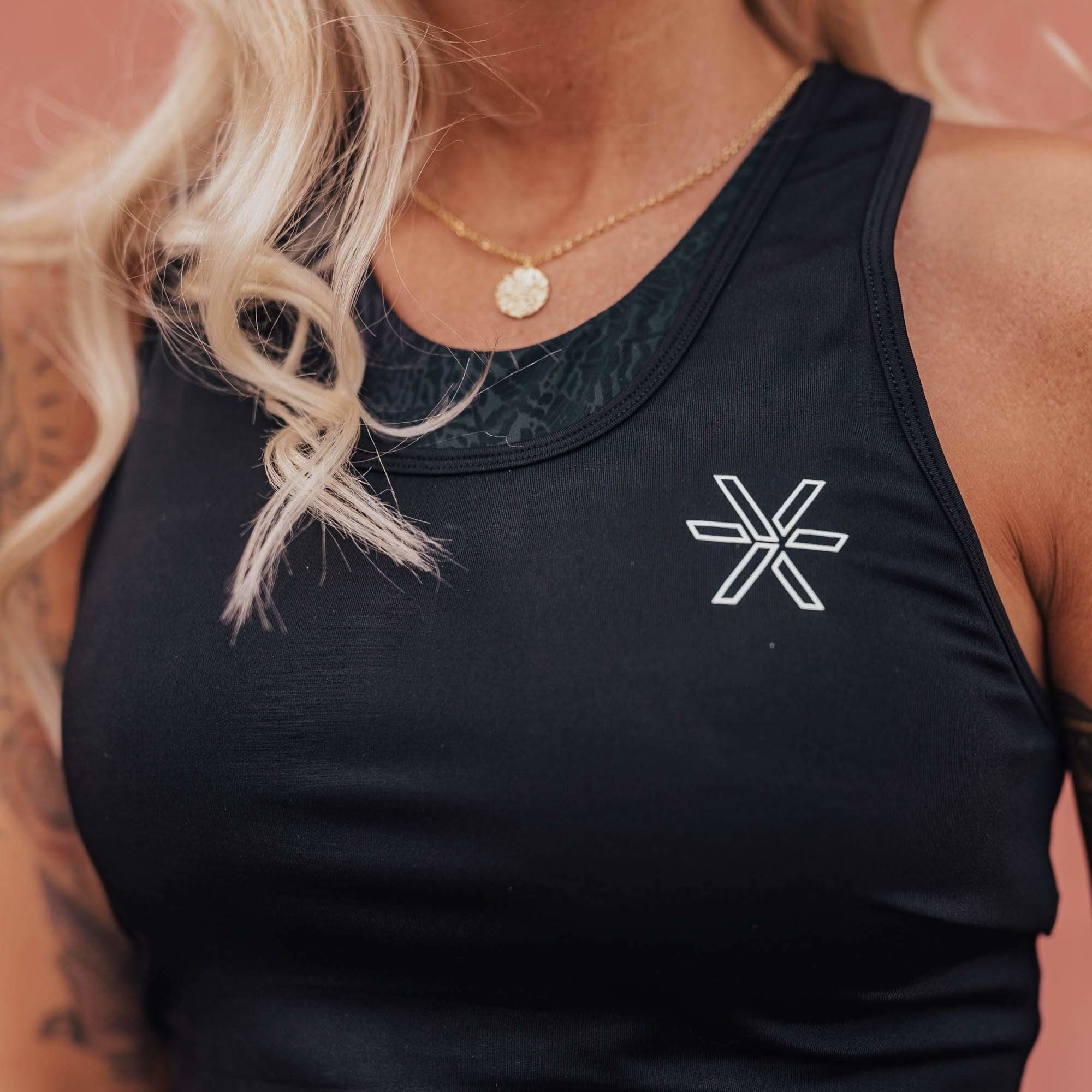 BARA Sportswear BARA Sportswear Black Basic Tank Top