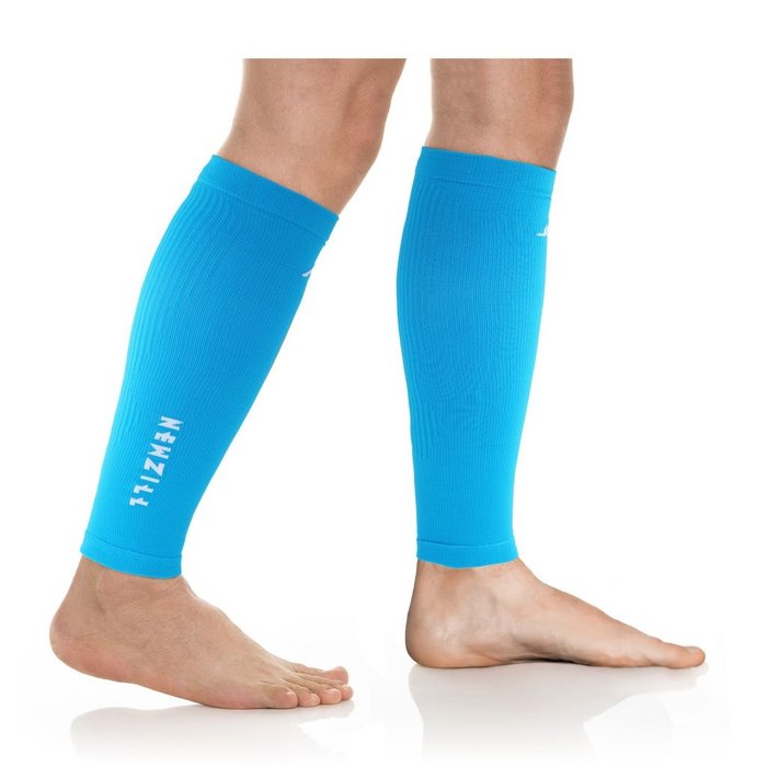 NEWZILL Newzill compressie kuit sleeves  Blauw