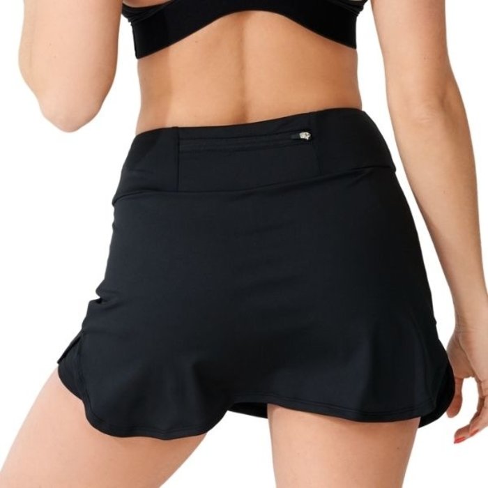 SLAVI  Hardlooprokje met short Classic Zwart