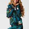 Dames hoodie met rits Jungle