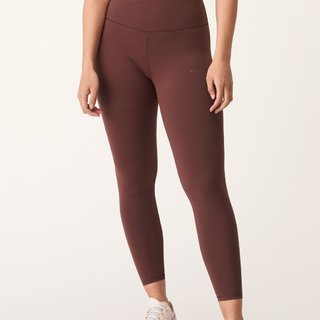 RÖHNISCH Dames hardloopbroek lang Nora Lasting high waist Tights Bitter Brown