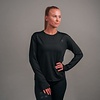 BARA Sportswear Dames hardloopshirt lange mouw Black Essential