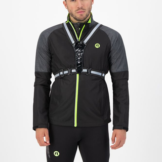 ROGELLI SPORTSWEAR Hardloop reflectie LED vest zwart