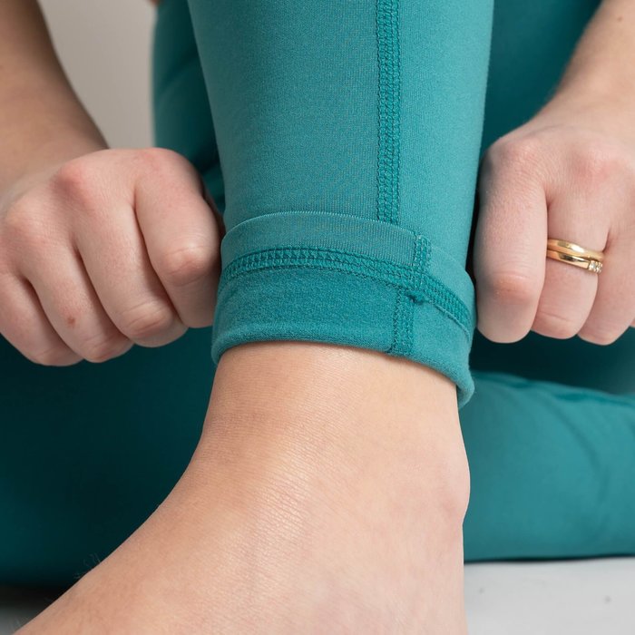 BARA Sportswear Dames hardloopbroek lang Winter Teal