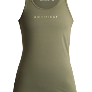 RÖHNISCH Dames hardloopsinglet Heritage Burnt Olive