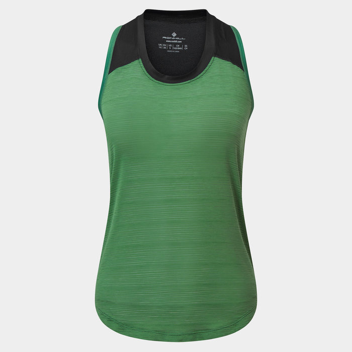 RONHILL Dames hardloopsinglet Life Wellness Fairway Black