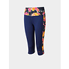 Dames hardloopbroek Capri Deep Blue / Peach Feathers