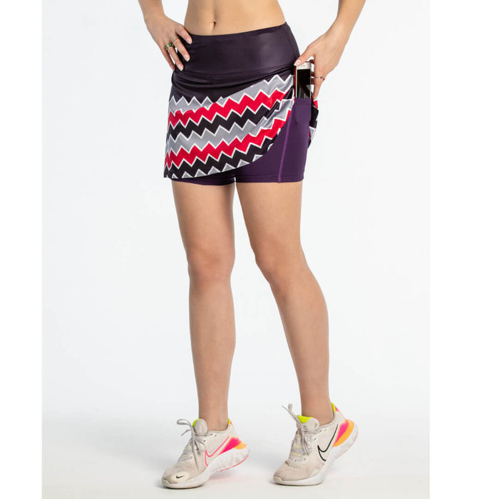 POLKA SPORT Hardlooprokje Justyne ZigZag