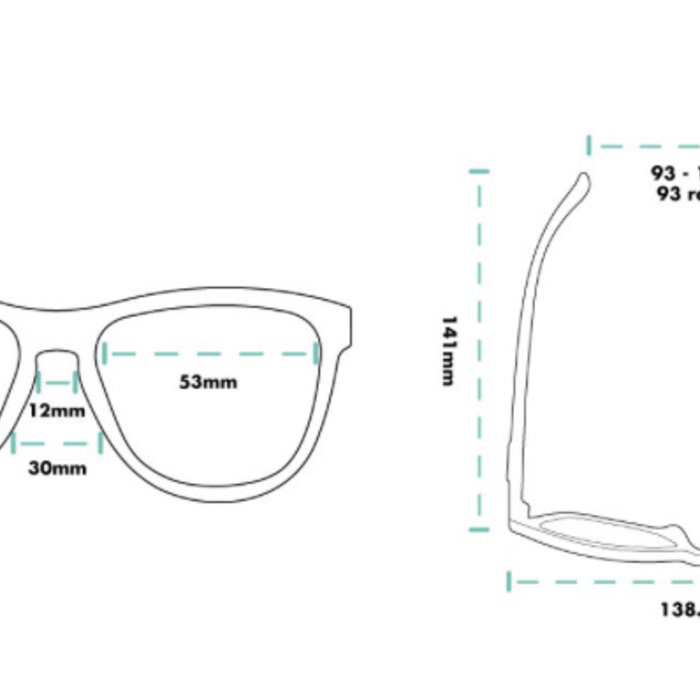 Lentes Running Goodr Vincent´s Absinthe Night Terrors