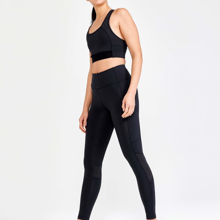 CRAFT Craft Sportswear Dames hardloopbroek lang ADV 2 Essence W Zwart