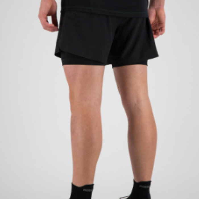 Rogelli heren 2 in 1 hardloopshort Matrix - Hiphardlopen.nl