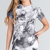 Dames hardloopshirt korte mouw Smoke Shadow