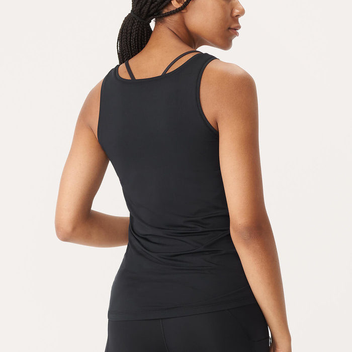 RÖHNISCH Dames hardloopsinglet Arc Zwart