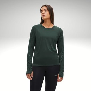 RÖHNISCH Active Logo Longsleeve Scarab