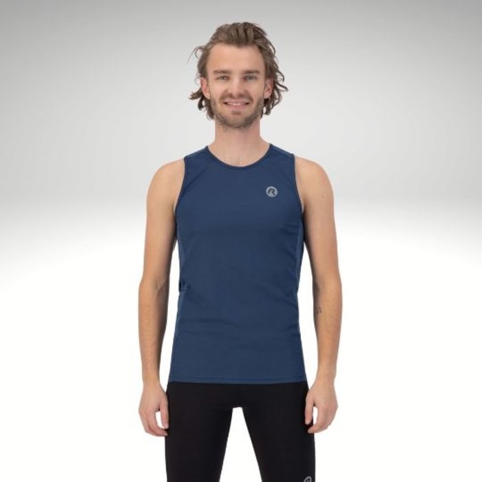 ROGELLI SPORTSWEAR Rogelli Heren hardloopsbirt mouwloos Core blauw