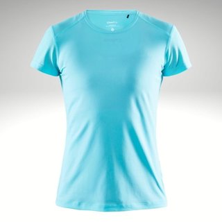 CRAFT Dames hardloopshirt ADV Essence SS Slim Tee Sea