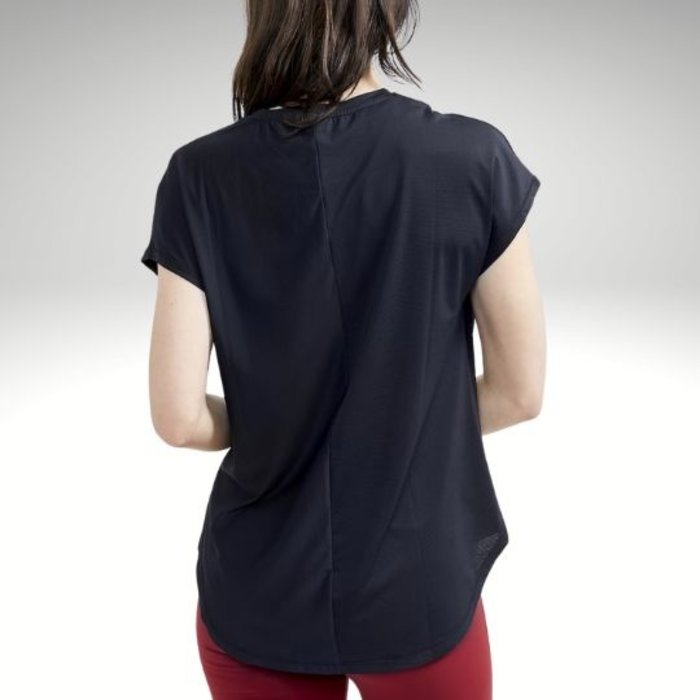 CRAFT Dames hardloopshirt korte mouw Core Essence SS Tee Black