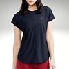 Dames hardloopshirt korte mouw Core Essence SS Tee Black