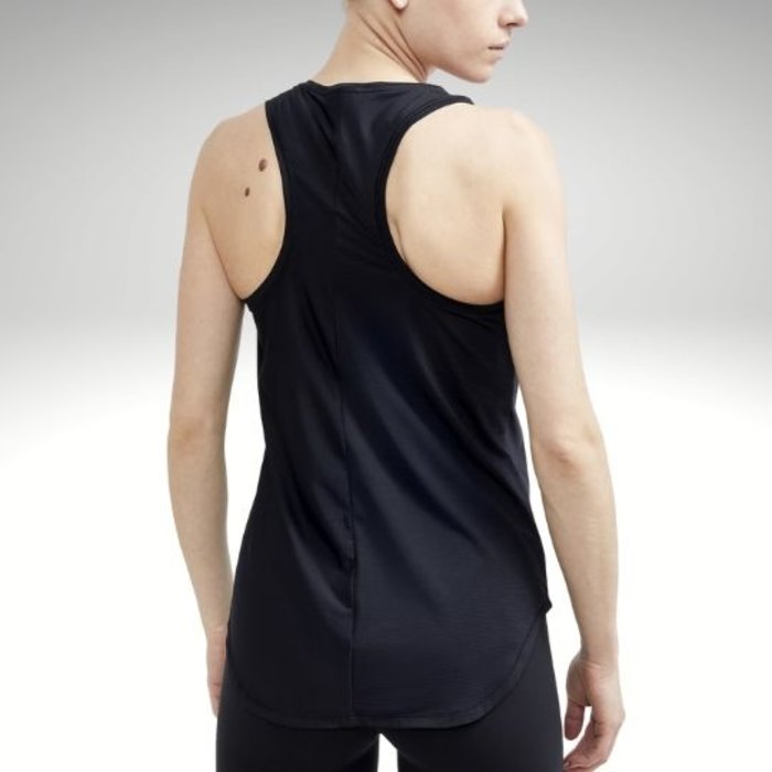 CRAFT Craft Sportswear Dames hardloopshirt mouwloos Core Essence SL Tee Black