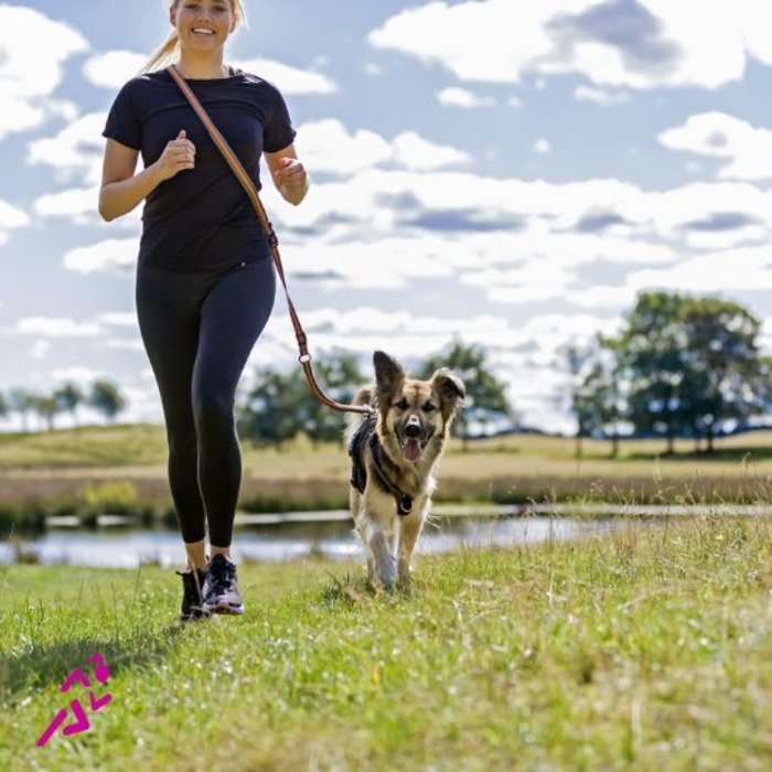 Trixie Honden riem voor joggen Petrol Aqua
