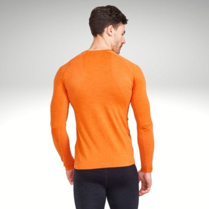CRAFT Heren hardloopshirt lange mouw Core Dry Active Comfort LS M - Chestnut