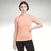 Dames hardloopshirt korte mouw ADV Essence Slim tee  Glow