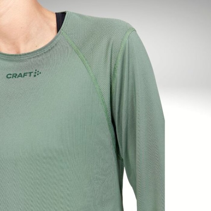 CRAFT Dames hardloopshirt lange mouw ADV Essence Thyme