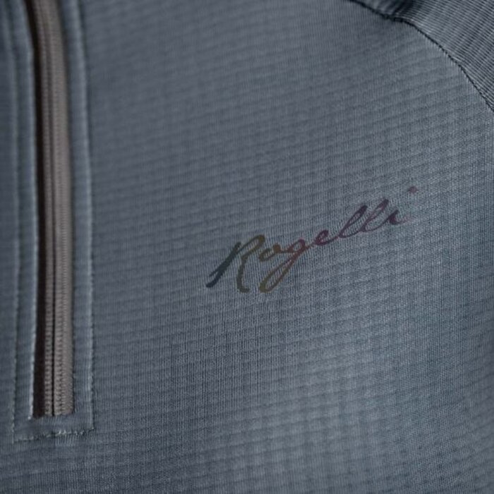 ROGELLI SPORTSWEAR Rogelli dames hardloopshirt lange mouw Eclipse grijs blauw