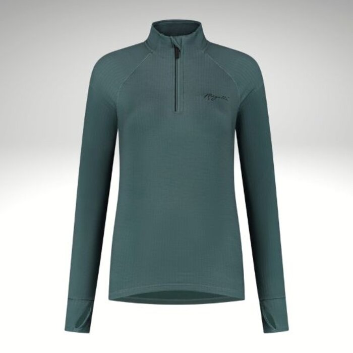 ROGELLI SPORTSWEAR Rogelli dames hardloopshirt lange mouw Eclipse grijs blauw