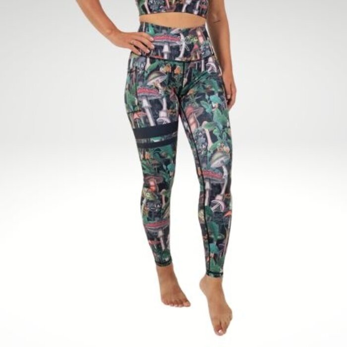 BARA Sportswear BARA dames hardloopbroek lang Mushroom Shape Tights 2.0