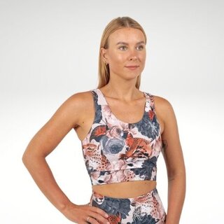 BARA Sportswear Dames Sport top Cheetah