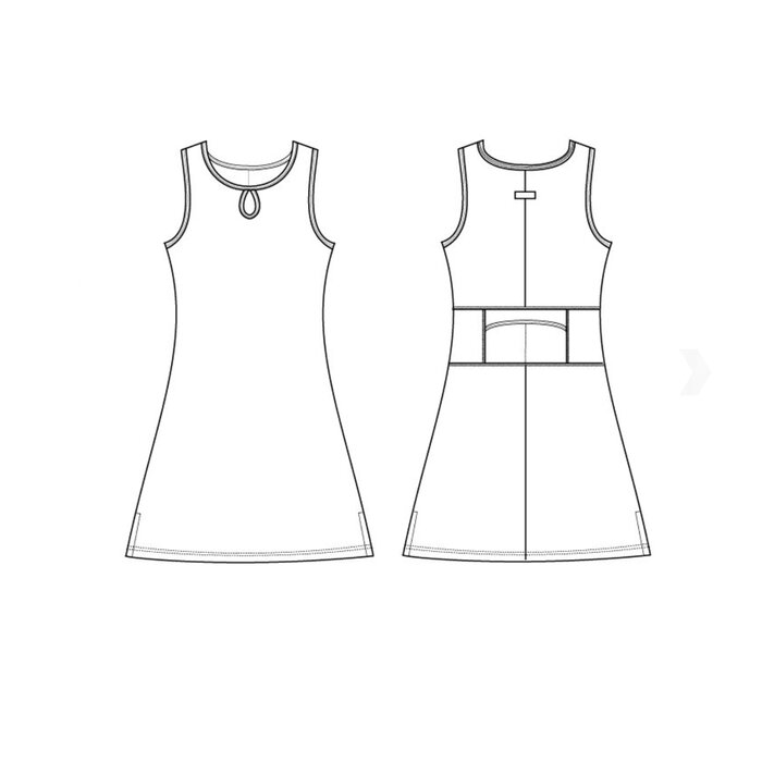 NUU-MUU NuuMuu Hardloopjurkje Ruu Pocket Bubbly