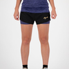 ROGELLI SPORTSWEAR Rogelli dames hardloopshort 2 in 1 Indigo
