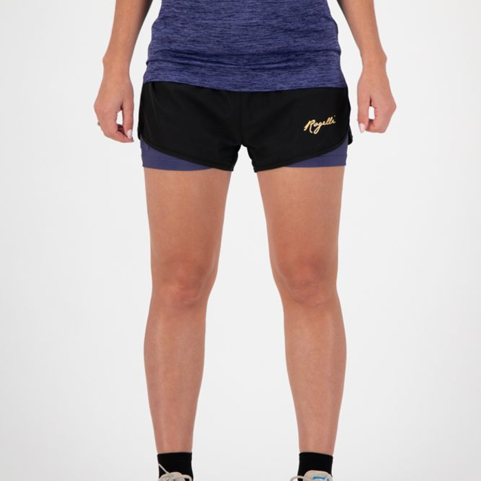 ROGELLI SPORTSWEAR Rogelli dames 2 in 1 hardloopshort Indigo
