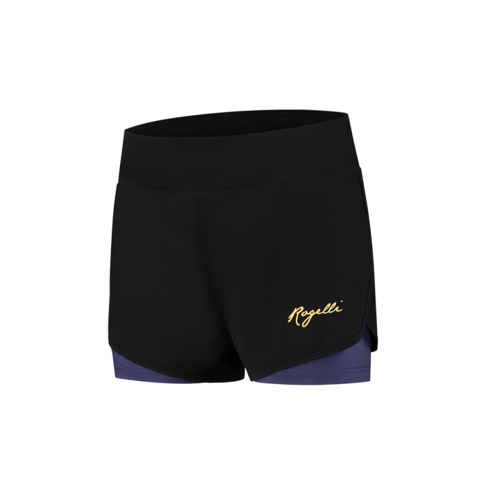 ROGELLI SPORTSWEAR Rogelli dames 2 in 1 hardloopshort Indigo
