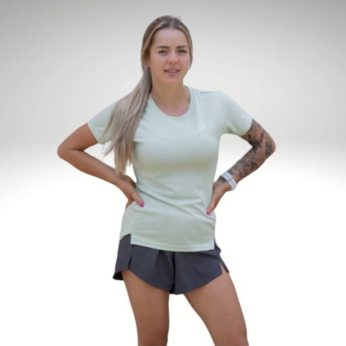 ROGELLI SPORTSWEAR Rogelli dames hardloopshirt Core Taupe