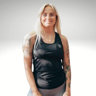 BARA Sportswear Dames hardloopsinglet Black Basic