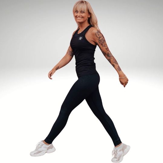 BARA Sportswear BARA Sportswear Black Basic Tank Top