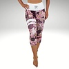 BARA Sportswear BARA Capri hardloopbroek Calathea