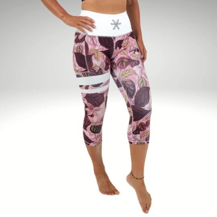 BARA Sportswear BARA Sportswear Capri hardloopbroek Calathea