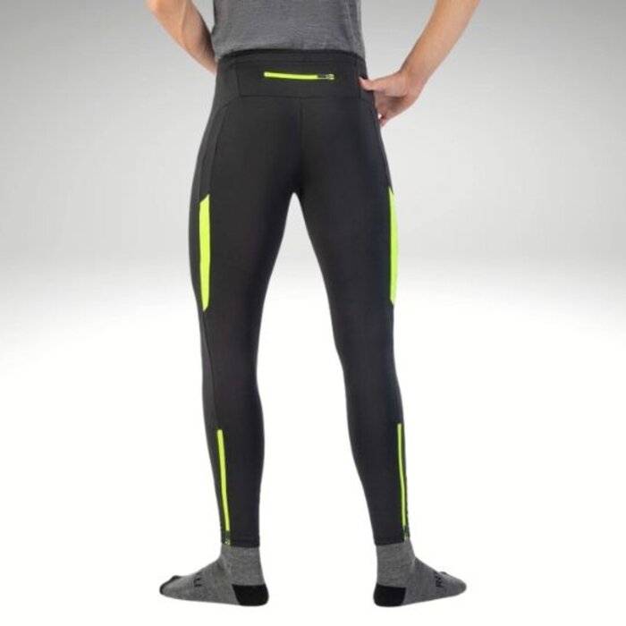 ROGELLI SPORTSWEAR Rogelli heren hardloopbroek lang winter Core Geel/zwart