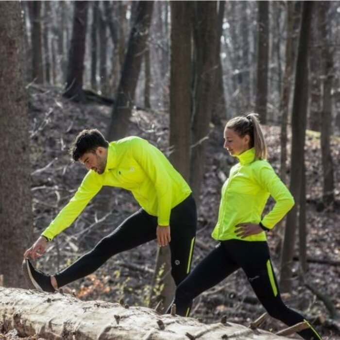 ROGELLI SPORTSWEAR Rogelli heren hardloopjas Core Fluor geel