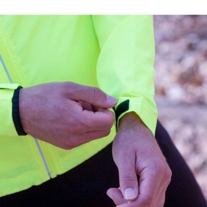 ROGELLI SPORTSWEAR Rogelli heren hardloopjas Core Fluor geel