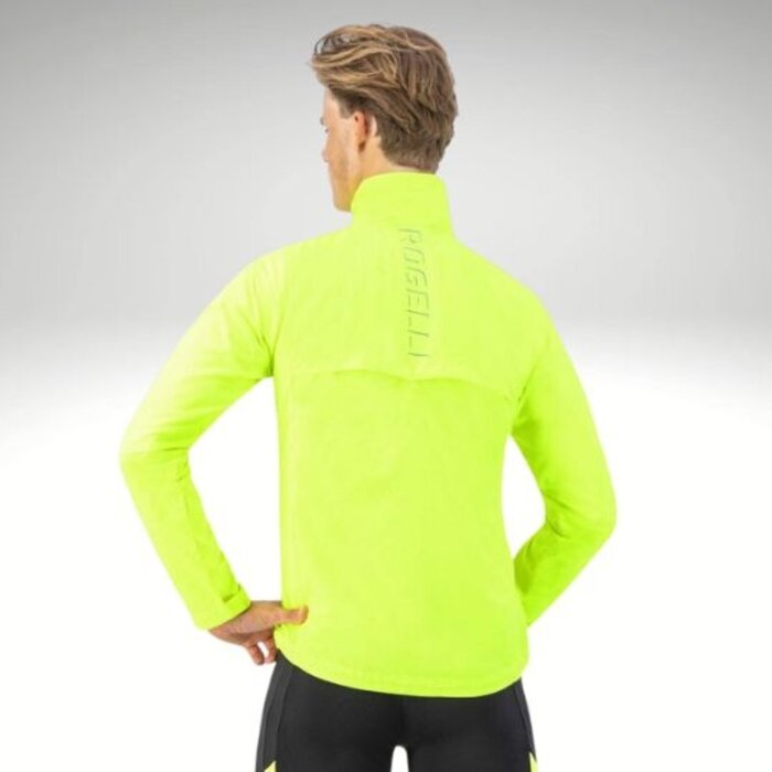 ROGELLI SPORTSWEAR Rogelli heren hardloopjas Core Fluor geel