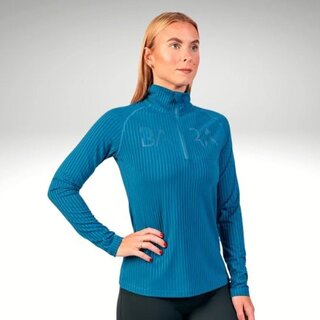BARA Sportswear BARA dames rib hardloop longsleeve navy